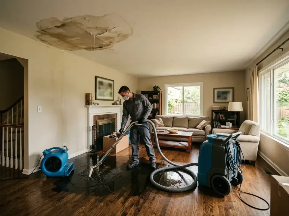 attic-pipe-burst-ceiling-drip-008 — frequently asked questions, Water Damage Restoration & Carpet Care in Gothenburg, NE